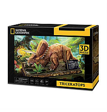 3D пазл CubicFun National Geographic Dino Трицератопс (DS1052h)