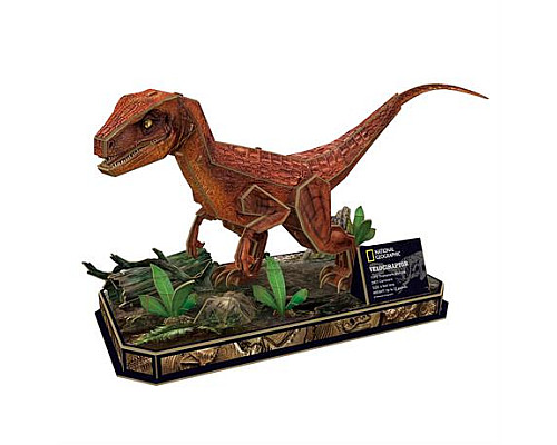 3D пазл CubicFun National Geographic Dino Велоцираптор (DS1053h)