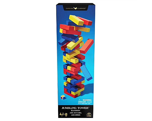 Настільна гра Spin Master Дженга, різнокольорова