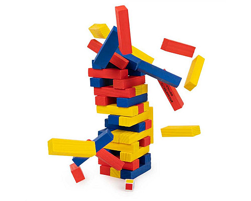 Настільна гра Spin Master Дженга, різнокольорова