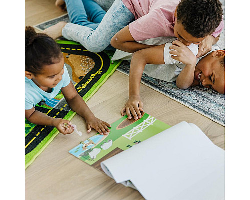 Набір багаторазових наліпок Spin Master Середовище проживання тварин Melissa and Doug