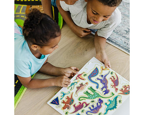 Набір багаторазових наліпок Spin Master Середовище проживання тварин Melissa and Doug