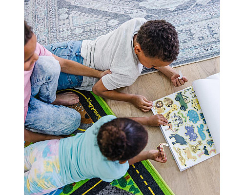 Набір багаторазових наліпок Spin Master Середовище проживання тварин Melissa and Doug