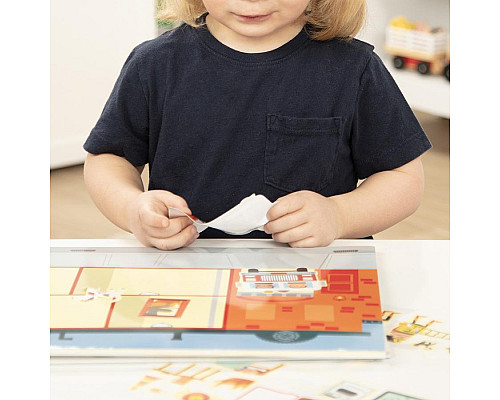 Набір багаторазових наліпок Spin Master Моє місто Melissa and Doug