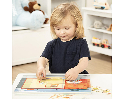 Набір багаторазових наліпок Spin Master Моє місто Melissa and Doug