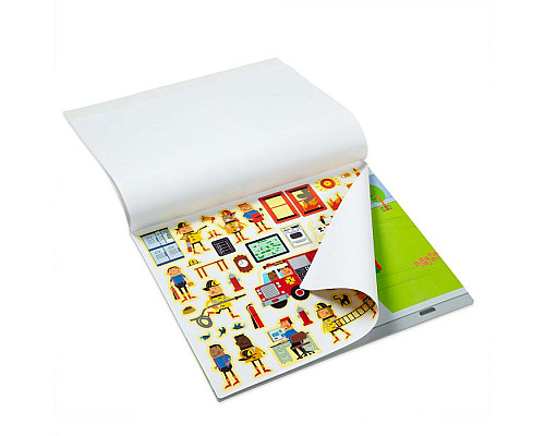 Набір багаторазових наліпок Spin Master Моє місто Melissa and Doug