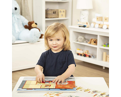 Набір багаторазових наліпок Spin Master Моє місто Melissa and Doug