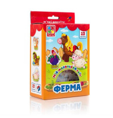 Набір магнітів Vladi Toys Мій маленький світ Ферма (VT3106-09)