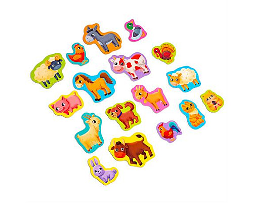 Набір магнітів Vladi Toys Ферма (VT3106-24) Набір магнітів Vladi Toys Ферма (VT3106-24)
