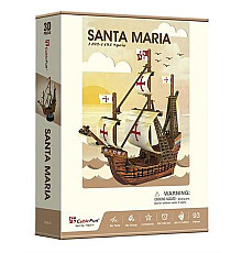 3D пазл CubicFun Санта-Марія (T4031h)