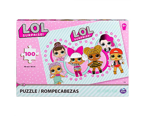 Пазл Spin Master L.O.L. Surprise 49 х 36 см, 100 ел.