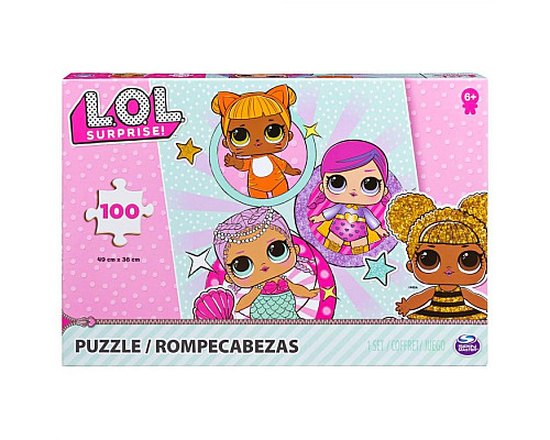 Пазл Spin Master L.O.L. Surprise 49 х 36 см, 100 ел.