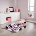 Пазл з манежем MD03 KID'S PLAYPEN PINK HEARTS 140x140CM  NILS FUN 36 елементів