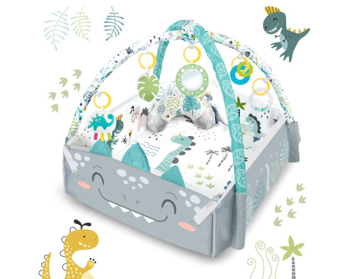 Килимок розвивальний 110 x 100 см Нессі Ricokids