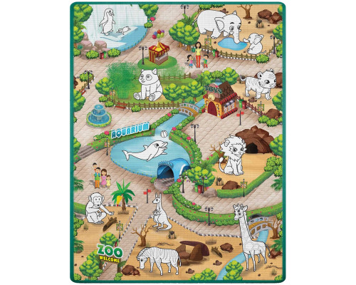 Килимок для розфарбовування 120 x 90 x 0,3 см Ricokids