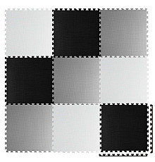 Дитячий килимок-пазл Ricokids 738230, 60 x 60 см 9 шт, різнокольоровий