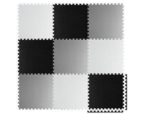 Дитячий килимок-пазл Ricokids 738230, 60 x 60 см 9 шт, різнокольоровий