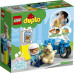 Конструктор LEGO DUPLO Rescue Поліцейський мотоцикл 5 ел. (10967)