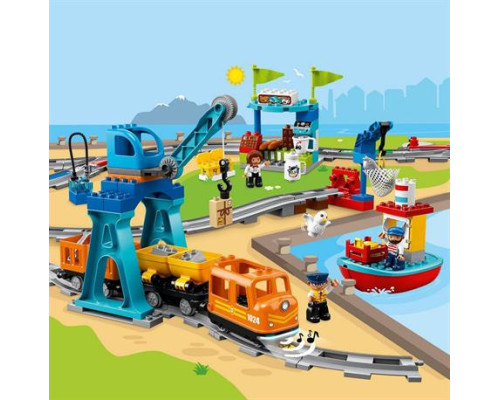 Конструктор LEGO DUPLO Trains Вантажний поїзд 105 ел. (10875)