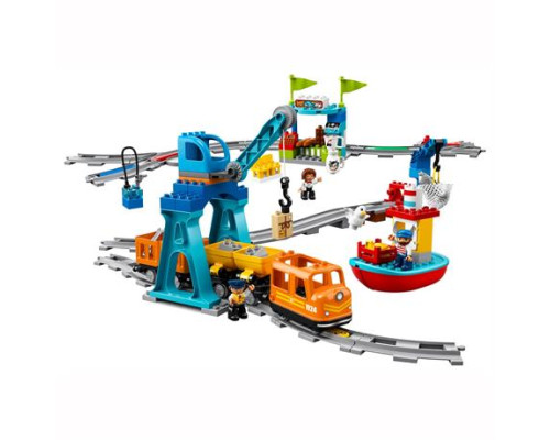 Конструктор LEGO DUPLO Trains Вантажний поїзд 105 ел. (10875)