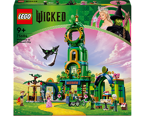 Конструктор LEGO Wicked Ласкаво просимо до Смарагдового міста 945 ел. (75684) Конструктор LEGO Wicked Ласкаво просимо до Смарагдового міста 945 ел. (75684)