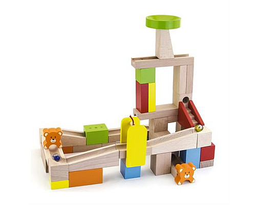 Конструктор Viga Toys Гірки для кульок 49 елементів (51619) Конструктор Viga Toys Гірки для кульок 49 елементів (51619)