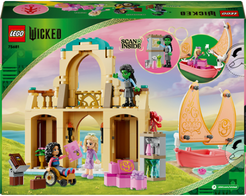 Конструктор LEGO Wicked Ґлінда, Ельфаба й Несароза в Університеті Шиз 304 ел. (75681)