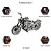 Колекційна модель-конструктор Metal Time Harley Davidson Roadway Fantasy Мотоцикл механічний (MT012)