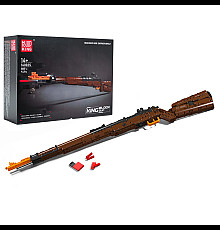 Дитячий конструктор Mould King Гвинтівка 1117 ел, коричнево-чорний ZKL.140025