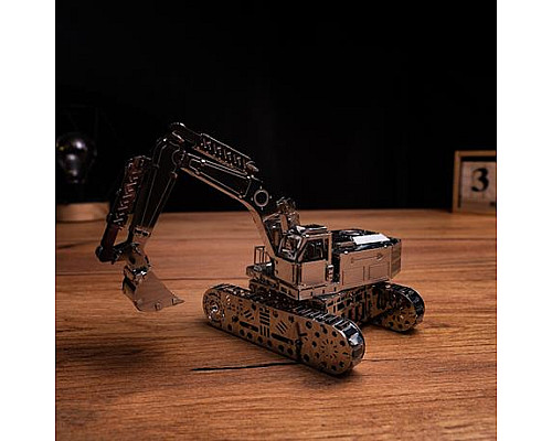 Колекційна модель-конструктор Metal Time Tireless Digger Екскаватор механічний (MT043)