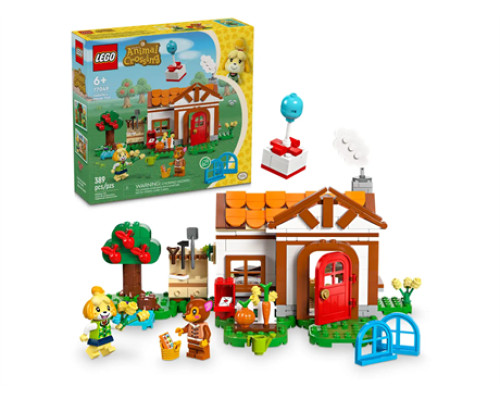 Конструктор LEGO Animal Crossing Візит у гості до Isabelle 389 ел. (77049)