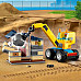Конструктор LEGO City Construction Будівельні вантажівки та кулястий таран 235 ел. (60391)