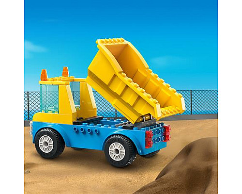 Конструктор LEGO City Construction Будівельні вантажівки та кулястий таран 235 ел. (60391) Конструктор LEGO City Construction Будівельні вантажівки та кулястий таран 235 ел. (60391)