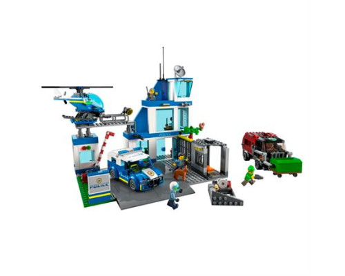 Конструктор LEGO City Police Поліцейська дільниця 668 ел. (60316)