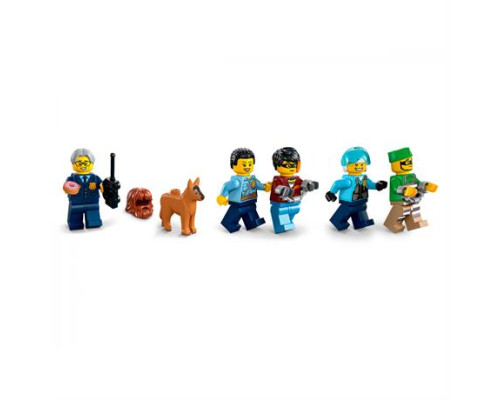 Конструктор LEGO City Police Поліцейська дільниця 668 ел. (60316)