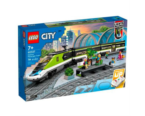 Конструктор LEGO City Trains Пасажирський поїзд-експрес 764 ел. (60337)