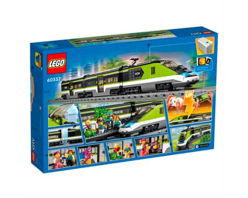 Конструктор LEGO City Trains Пасажирський поїзд-експрес 764 ел. (60337)