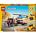 Конструктор LEGO Creator Бортова вантажівка з гелікоптером 270 деталей (31146)