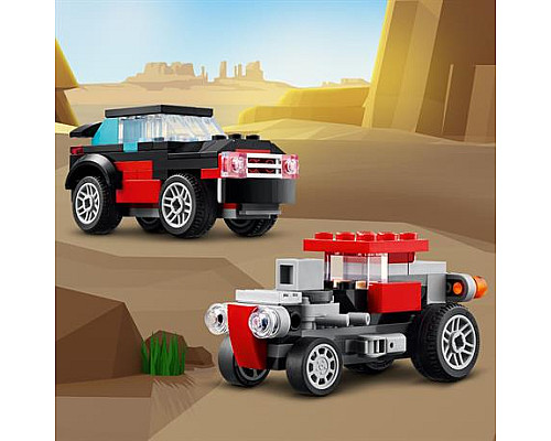 Конструктор LEGO Creator Бортова вантажівка з гелікоптером 270 деталей (31146)