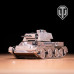 Колекційна модель-конструктор Metal Time World of Tanks танк Cruiser Mk III (MT064)