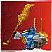 Конструктор LEGO NINJAGO Бойовий набір робота Джея 78 деталей (71805)