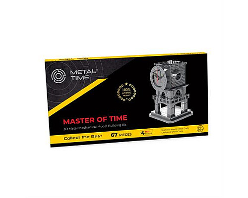 Колекційна модель-конструктор Metal Time Master of Time Вежа-годинник механічна (MT048) Колекційна модель-конструктор Metal Time Master of Time Вежа-годинник механічна (MT048)
