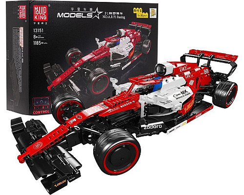 Дитячий конструктор машинка F1 на дистанційному керуванні Червона 1185 ел. Дитячий конструктор машинка F1 на дистанційному керуванні Червона 1185 ел.