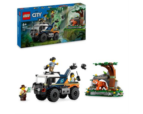 Конструктор LEGO City Позашляховик для дослідження джунглів 314 ел. (60426)