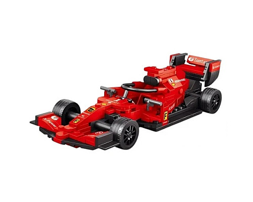 Дитячий конструктор машинка F1 Червона 266 ел. Дитячий конструктор машинка F1 Червона 266 ел.