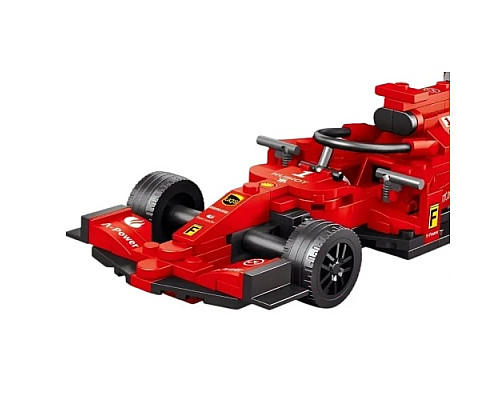 Дитячий конструктор машинка F1 Червона 266 ел. Дитячий конструктор машинка F1 Червона 266 ел.