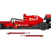 Дитячий конструктор машинка F1 Червона 266 ел.