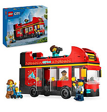 Конструктор LEGO City Червоний двоповерховий екскурсійний автобус 384 ел. (60407)