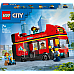 Конструктор LEGO City Червоний двоповерховий екскурсійний автобус 384 ел. (60407)