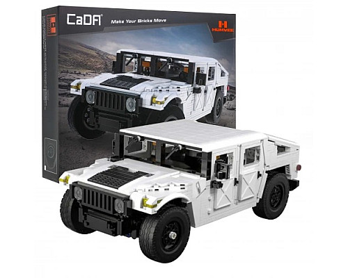 Дитячий конструктор CaDA Військова машина Humvee 1:12 1386 ел. Дитячий конструктор CaDA Військова машина Humvee 1:12 1386 ел.